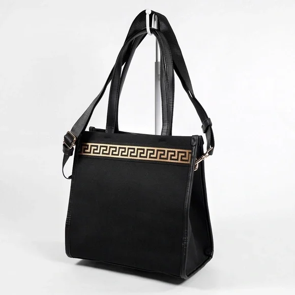 VERSACE Tote Bag Limited Edition NEW Black Gold - Picture 4 of 12